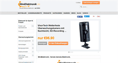 Desktop Screenshot of minielektronik.de